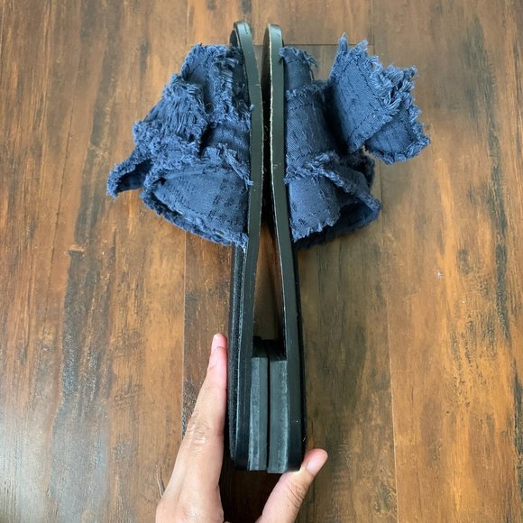 KELSI DAGGER Brooklyn Revere Slip On Flat Sandal - Picture 6 of 9